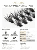 AELORA™ Elite Clusters: Professional DIY Lash Extension System