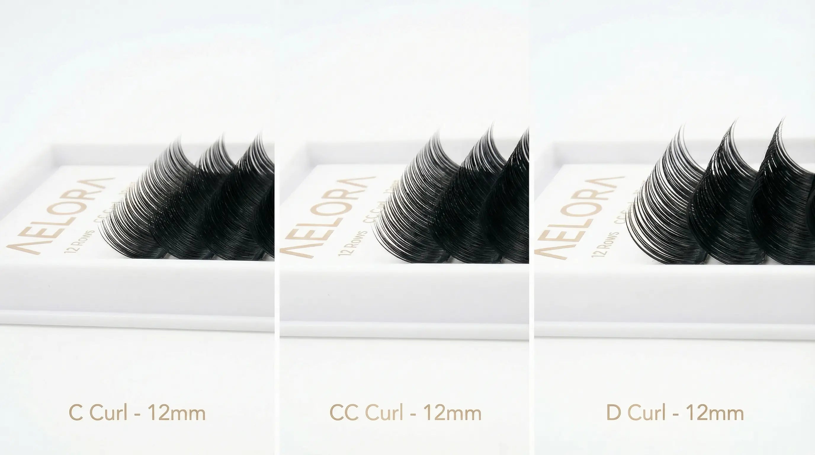 Cashmere Eyelash Extensions-12 Rows